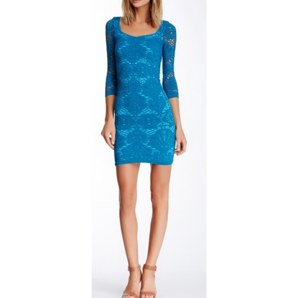 Intimately Free People Lace Medallion Slip Dress